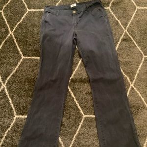 Old Navy 10 Long khaki pants
